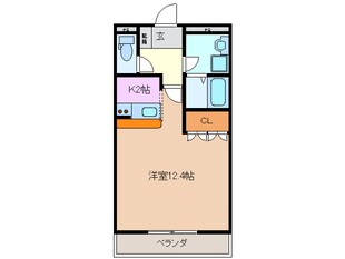 コンフォース西阿倉川の物件間取画像